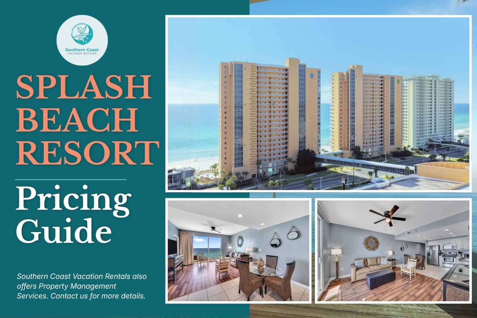 Splash Beach Resort – PCB Rentals Prices Guide